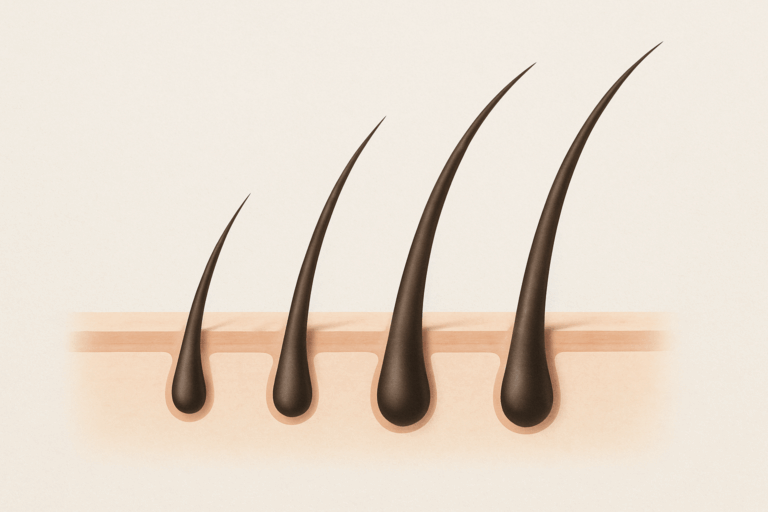 Quanto velocemente crescono i capelli